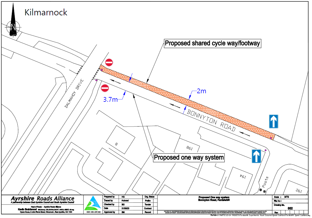 Bonnyton Road One Way System