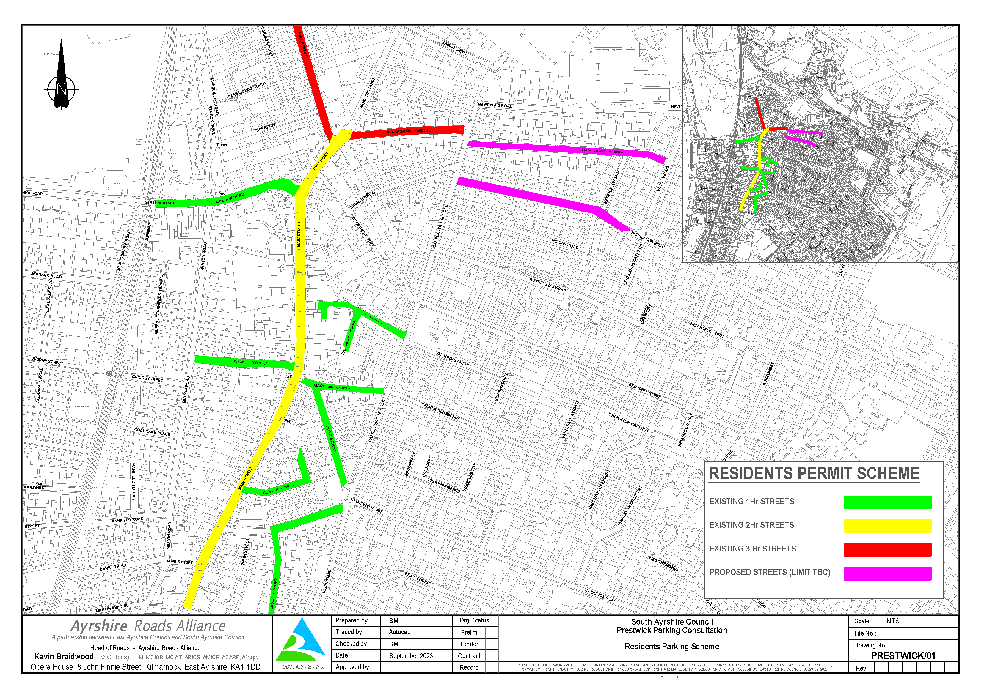 Prestwick Residents Parking Scheme